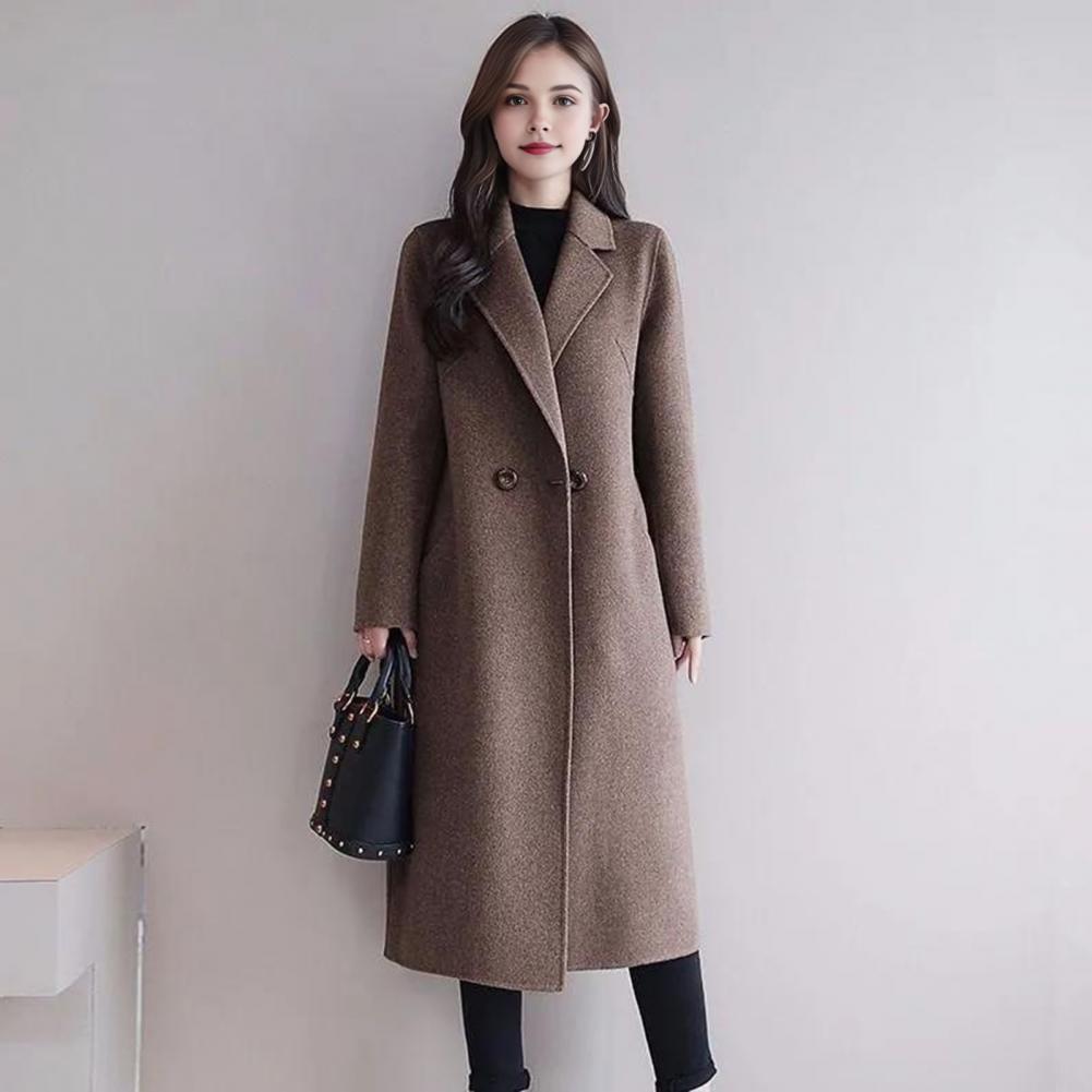 Women Wool Coat Women's Wool P - Wool Coat Peacoat 评论和价格