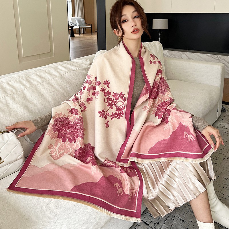 Fashion Winter New Warm Cashme - Cashmere Pashmina Wrap 评论和价格