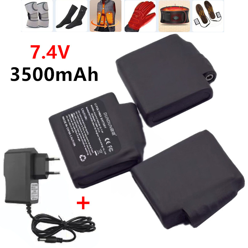 Heated Gloves Battery 7.4V 350 - Heated Vest Battery 评论和价格