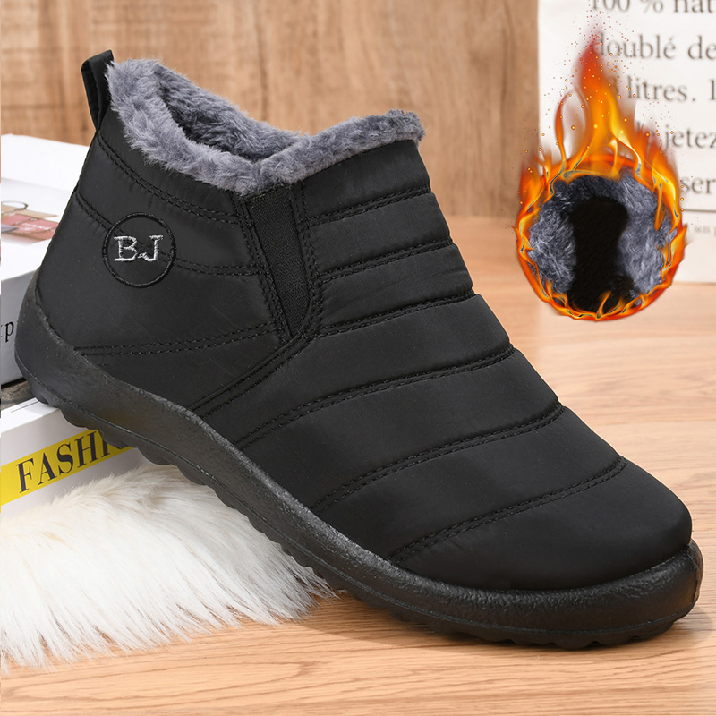 Warm Men's Boots Snow Platform - Waterproof Winter Boot 评论和价格