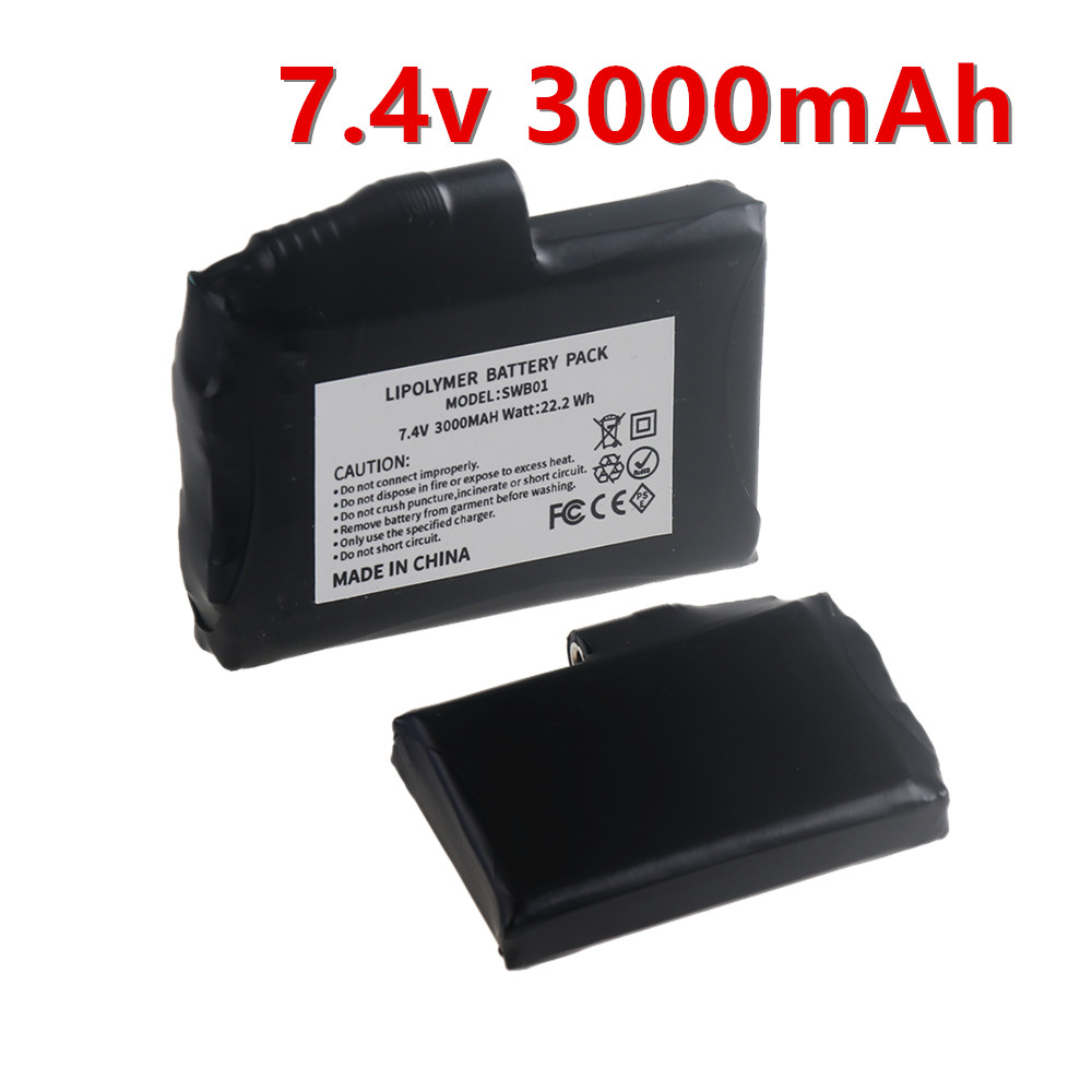7.4V 3000mah Li-Polymer Batter - Heated Vest Battery 评论和价格