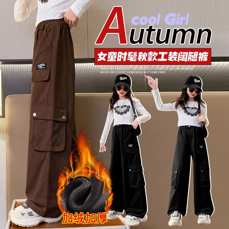 Teenager Girls Winter Cargo Pa - Corduroy Pant Warm 评论和价格