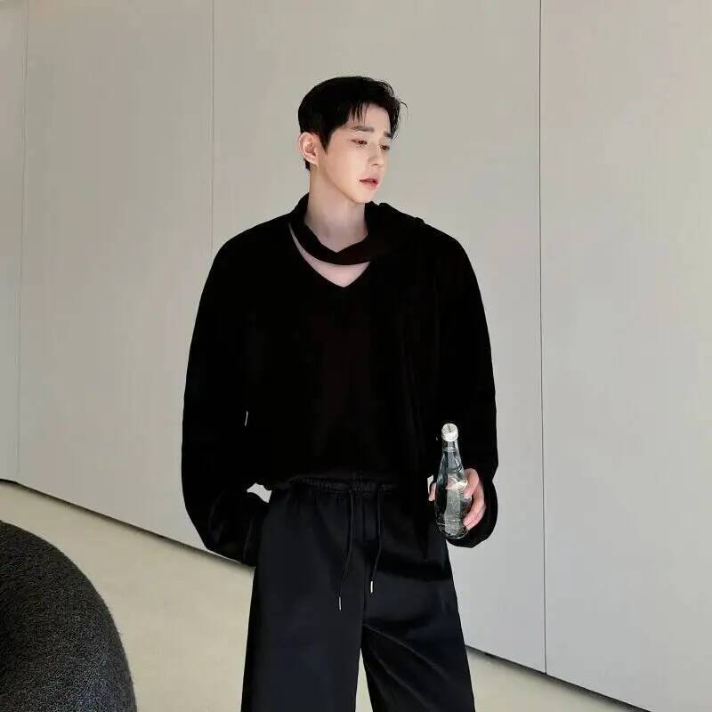 V Avant-Garde Men's Collar Hoo - Wool Scarf Men 评论和价格
