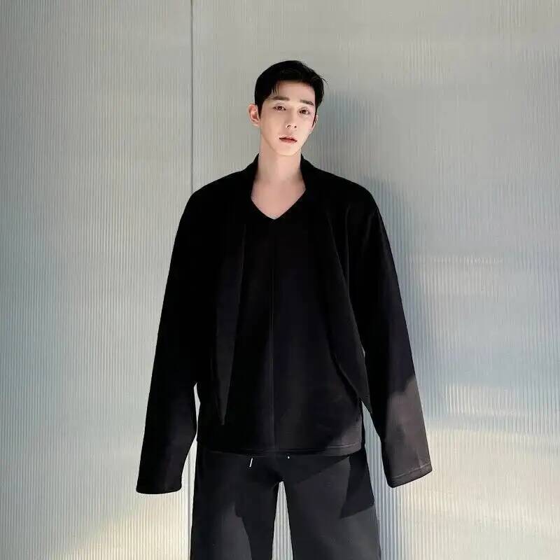 V Avant-Garde Men's Collar Hoo - Wool Scarf Men 评论和价格