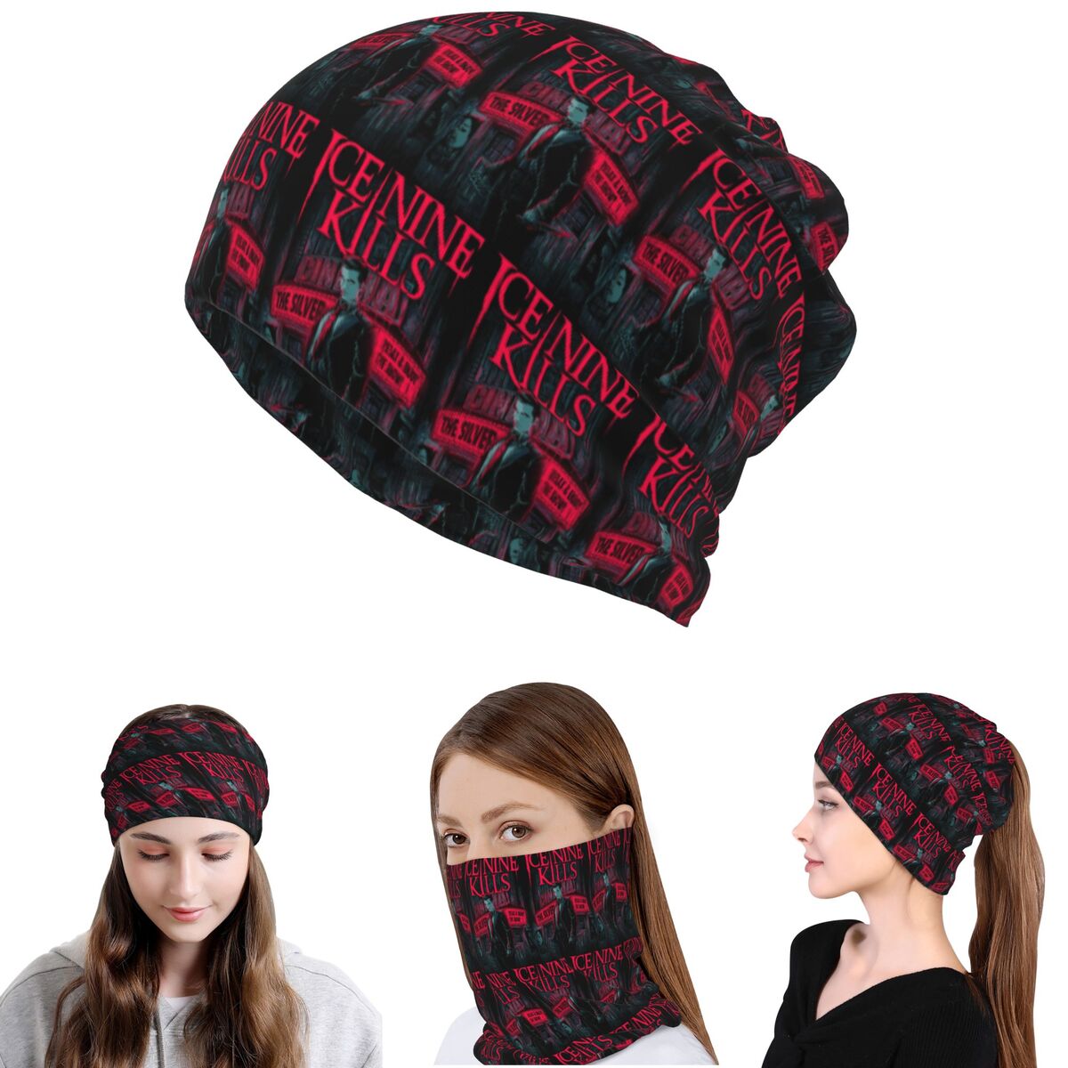 Ice Nine Kills The Silver Scre - Knit Beanie Hat Warm 评论和价格