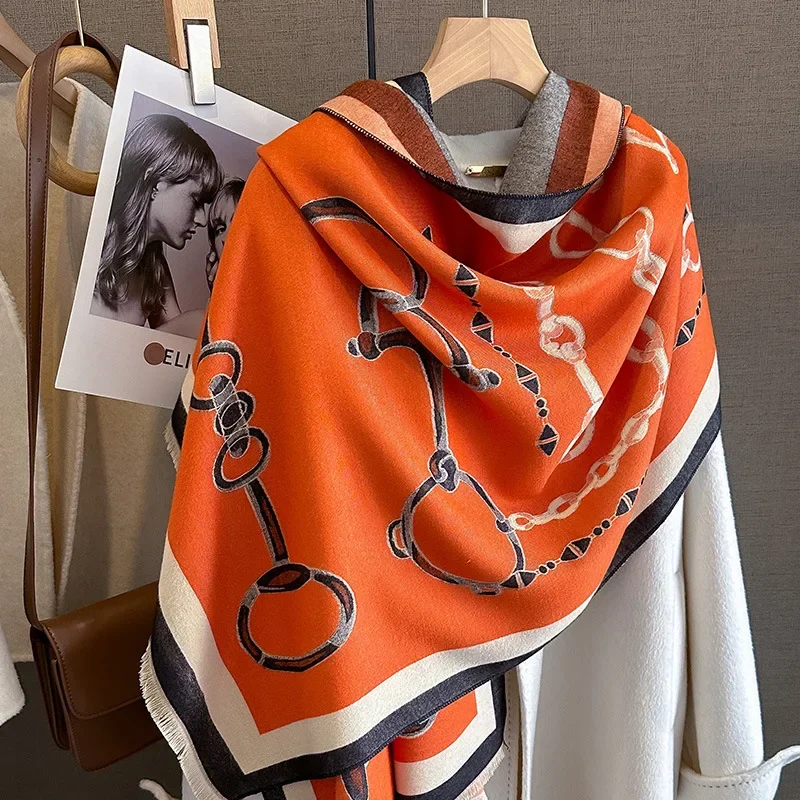 2024 Luxury Warm Pashmina Shaw - Cashmere Pashmina Wrap 评论和价格