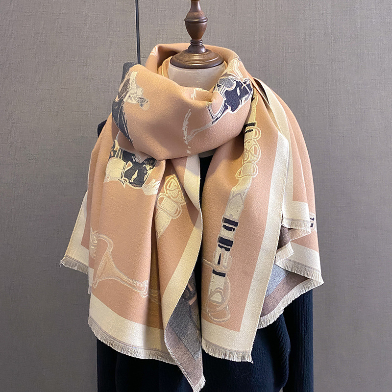 2024 Luxury Warm Pashmina Shaw - Cashmere Pashmina Wrap 评论和价格